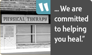 We are committed to helping you heal...
